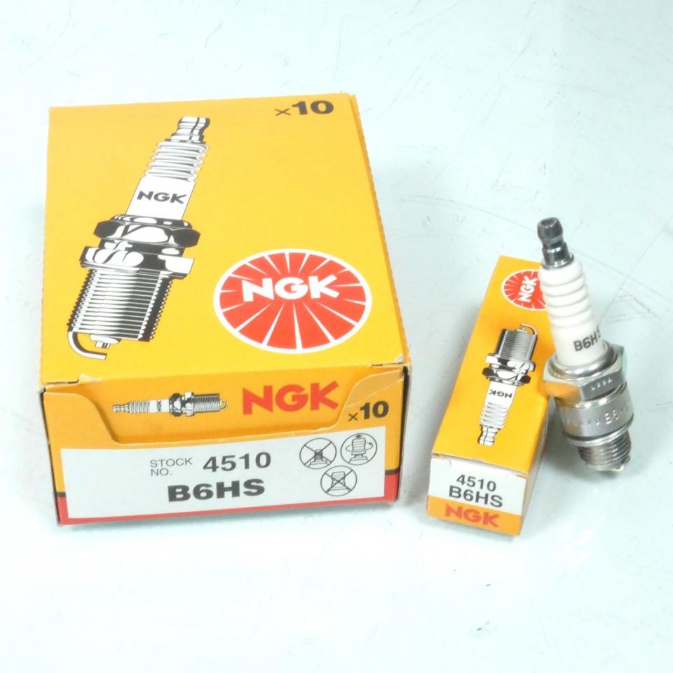 Bougie d'allumage NGK scooter Piaggio Vespa PXE 125 pièce moteur neuve 1985-1997