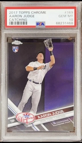 2017 Topps Chrome - Aaron Judge #169 (RC) PSA 10