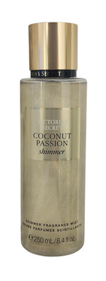 NEW VICTORIA S SECRET COCONUT PASSION SHIMMER FRAGRANCE BODY MIST SPRAY 8.4 oz