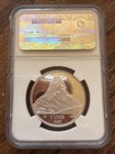 🇨🇭Swiss 1987 Silver 1oz Thick UltraCameo ex/ThickCoin Helvetia Graded PF67 NGC — photo 2