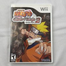 Naruto Clash of Ninja Revolution 2 Wii CIB + Insert (2008)