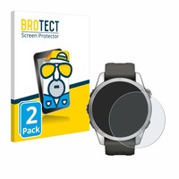 2X Schutzfolie Matt FüR Garmin Fenix 7S Pro Solar (42 Mm) Displayschutz