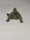 Vintage Marx Army Soldier Sitting