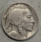 1915-S Buffalo Nickel, Fine, 2/3 Horn, Semi Key Date    0124-03