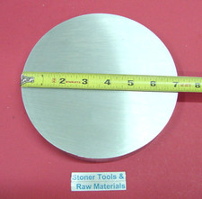 7" ALUMINUM 6061 ROUND ROD 1/2" LONG T6511 Solid Extruded Lathe Bar Stock