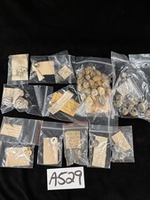 Nerit Shell Sammlung verschiedene Größen, Typen, Standorte alle mit Daten (A529)