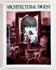 1988 Apr ARCHITECTURAL DIGEST Michael Douglas's Villa FRIEDEBERG SURREALISM more