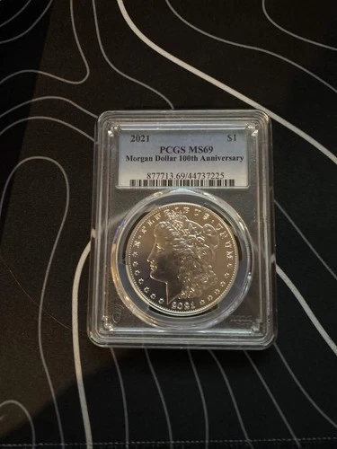 2021 Morgan Dollar 100th Anniversary MS69