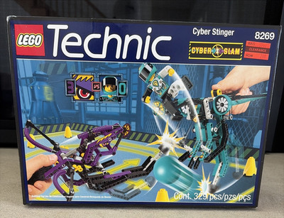 Vintage Lego Technic 8269 Cyber Stinger Cyber Slam New In Sealed Box 1999