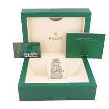 Rolex 124300 Oyster Perpetual 41mm Silver Dial Oyster Bracelet Box & Papers 2023