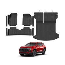 Floor Mats  Cargo Mat with Backrest Mat Custom for Equinox 2025 2026 ...