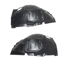 For 12-18 3-Series Front Splash Shield Inner Fender Liner Panel Plastic SET PAIR