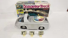 Vintage 1970 Eldon Toys Computer Truck w/ original Box WORKS, Japan