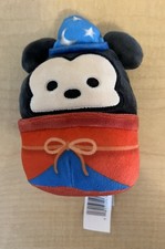 Disney Squishmallows 5 Fantasia Sorcerer Mickey Mouse Plush