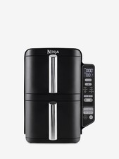 Image of Ninja SL300UK Double Stack 2 Drawer Air Fryer 7.6L Black Brand New Sealed
