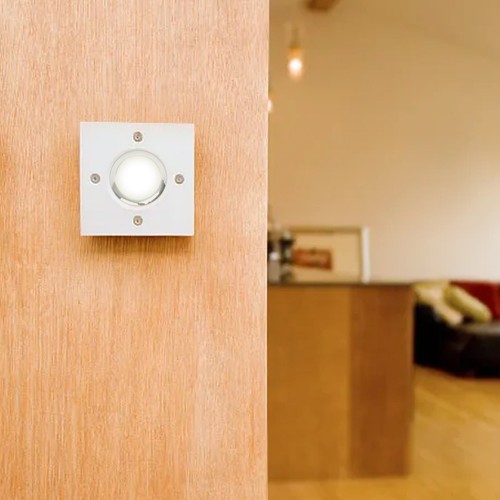 Simple to Install 2 Pcs Doorbell Button Set with LED Light for Easy Access - Picture 5 of 12