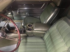1968 1969 Chevy Camaro Firebird Dark Green Center Console Cup Holder