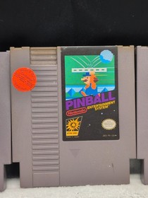 Original Nintendo NES Games Pinball X3 & Monopoly Mario High Speed Quest