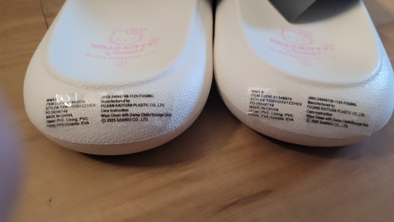 Rare Forever 21 x Sanrio Hello Kitty Platform Slides - Size 8 image 3