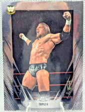 Triple H Card - Base - Topps Chrome WWE 2026 #4 WWE Legend