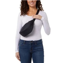 New NWT 32 Degrees Unisex Crossbody Bag Color Black One Size Unisex 