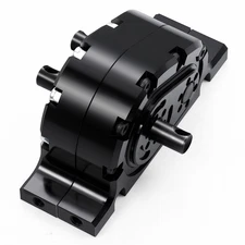 RCBATER Alum RC Crawler Transfer Case 12T/24T Gearbox Kit for 1/14 Tamiya RC Car