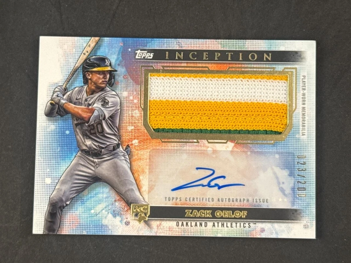 2024 Topps Inception - Zack Gelof #APC-ZG for sale | eBay
