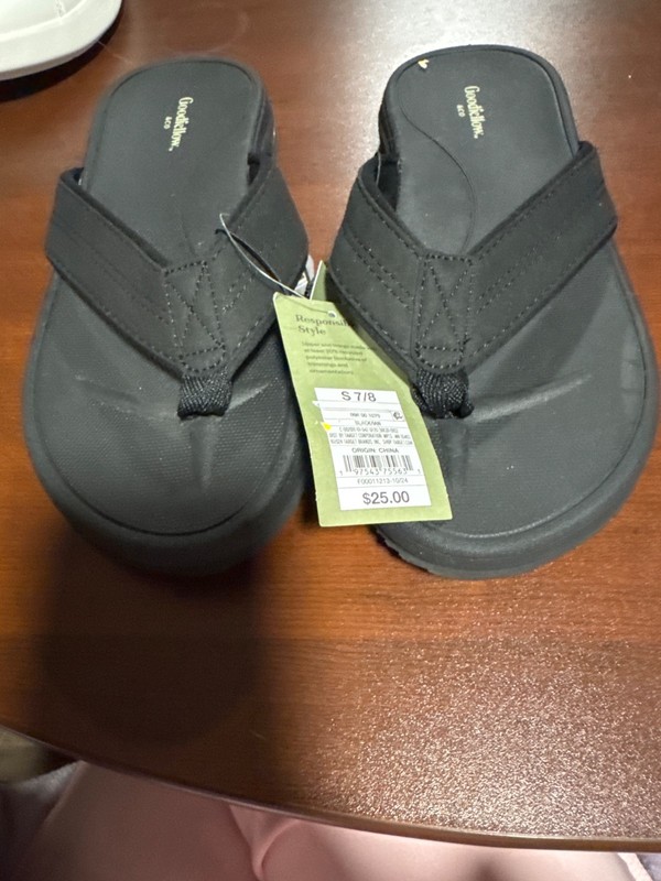 mens 7/8 mens flipflops made good fellow 