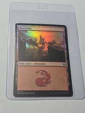 Mountain Basic Land Foil Magic The Gathering TCG Marvel's Spider-Man 197