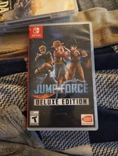 Nintendo Switch Jump Force Deluxe - Case Only - No Game  (See Pictures)