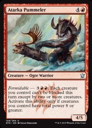 Atarka Pummeler 129/264 Dragons of Tarkir Uncommon MTG