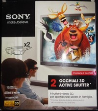 SONY KIT 3D 2 OCCHIALI ACTIVE SHUTTER