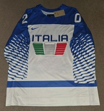 NWT Damian Clara Team Italy 2026 Nike Olympic Hockey Jersey XL