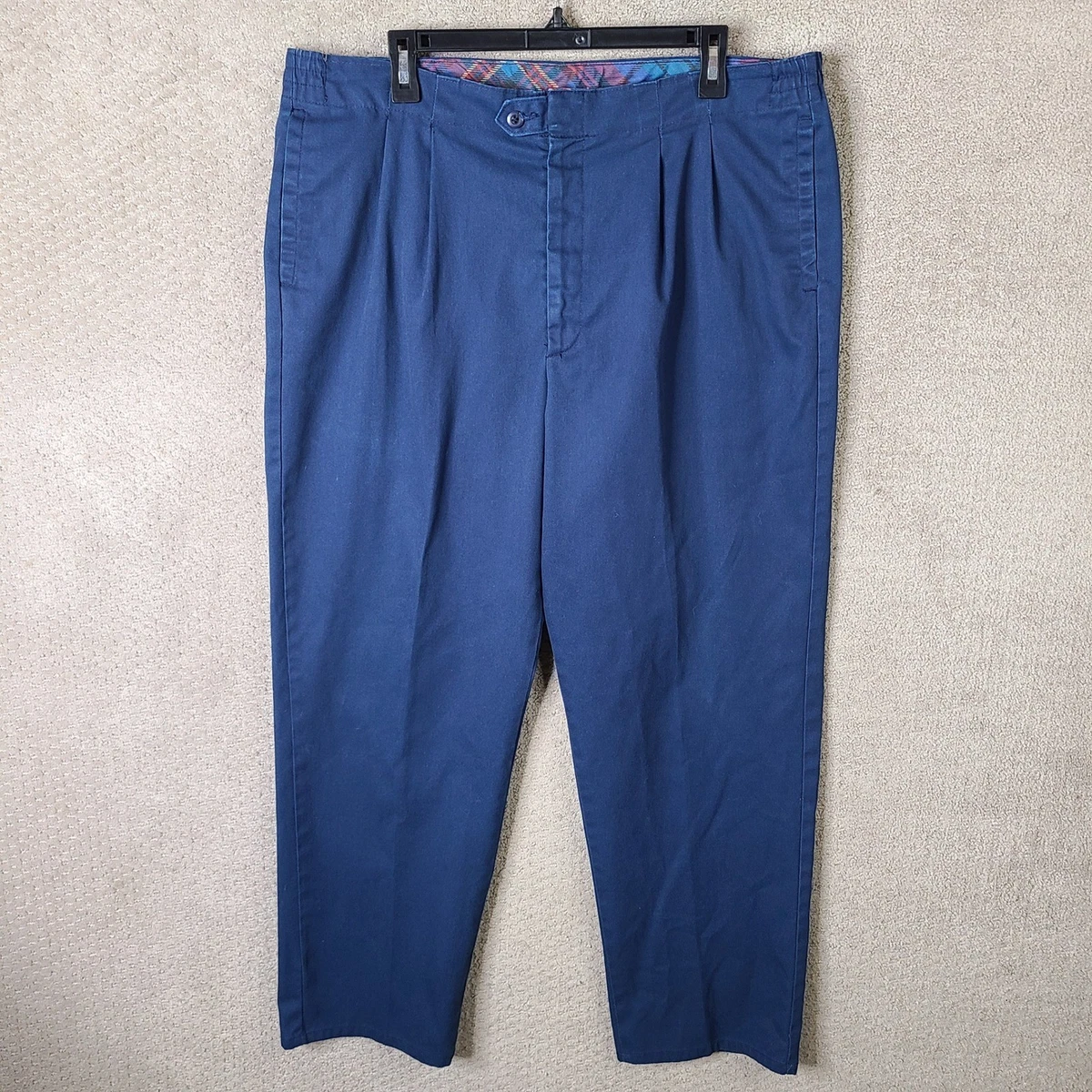 Farah Classic Roachman-broek voor heren, Blauw (marine), 44/46 NL Farah Classic Roachman-broek voor heren, Blauw (marine), 44/46 NL
