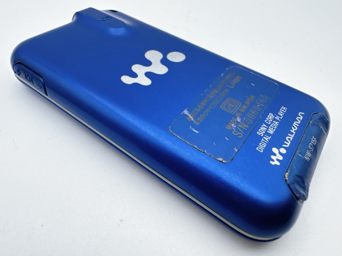 Sony MP3 プレーヤー 青色 Sony Walkman NW-S715F 2GB MP3 Player S Series Digital Audio Player