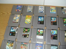 Lot of 26 NES games! Mario Bros Double Dragon Donkey Kong 3 Bad Dudes 11