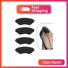 Heel Grips Liner Cushions Inserts for Loose Shoes, Heel Pads Snugs for Shoe Too