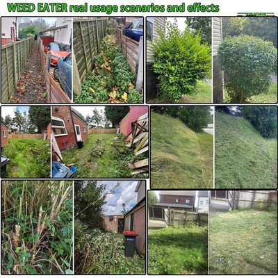 Complete Accessories Included: Lightweight Cordless Grass Cutter for Gardens