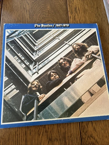 The Beatles Blue 1967-1970 1973 Apple Records SKBO 3404 2 LP Vinyl Album