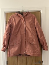 Image of Women’s Regatta Waterproof Pink Parka Coat Size 16 New Without Tags