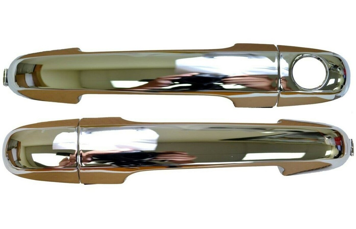 fits 2007 to 2010 Elantra Exterior Door Handle Front Left and Right Chrome