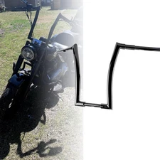 16" Handlebar 1.5" Fat Ape Hanger Bar 1" Clamp for Harley Dyna Softail FLSS FXDB