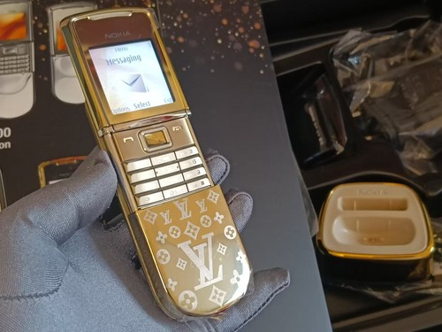 LUXURY NOKIA 8800 Sirocco Gold 8800d LV Edition RM-165 Unlocked GSM Mobile Phone - Picture 6 of 14