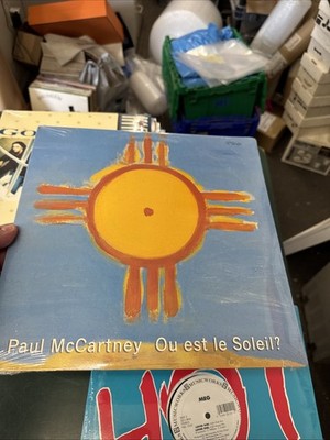 Sealed Paul McCartney - Ou Est Le Soleil? - US 12'' Single Capitol V-15499