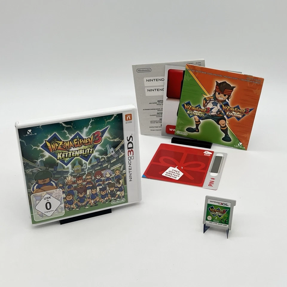 Nintendo 3DS 2DS videogioco Inazuma Eleven 3 Fuoco Esplosivo, foto 1 di 5