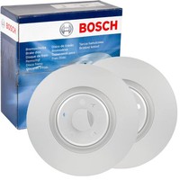 2X Bosch Bremsscheiben Ø356Mm Vorne Passend FÜR Audi A6 A7 A8