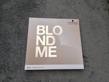 Schwarzkopf Professional BLONDE ME Colour Chart In Perfect Condition!