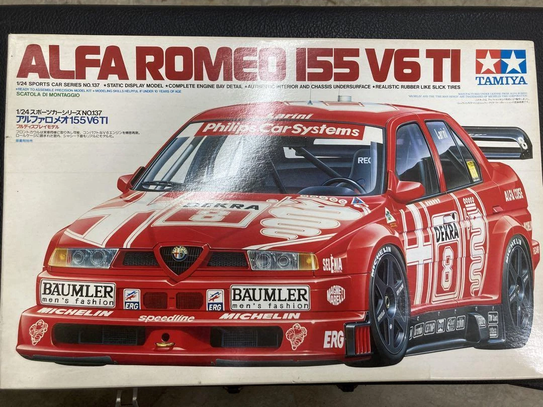 1/24 Sports Car Series NO.137 Alfa Romeo 155 V6 TI TAMIYA