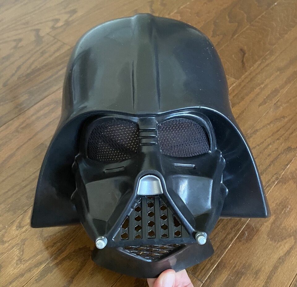 Star Wars Darth Vader Mask by Rubies Costume Halloween Cosplay Black ...