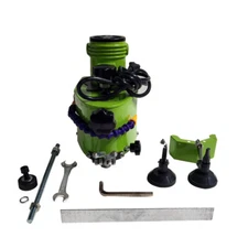 Electric Glass Edging Machine Straight Round Bevel Edge Grinder Marble Trimmer 1